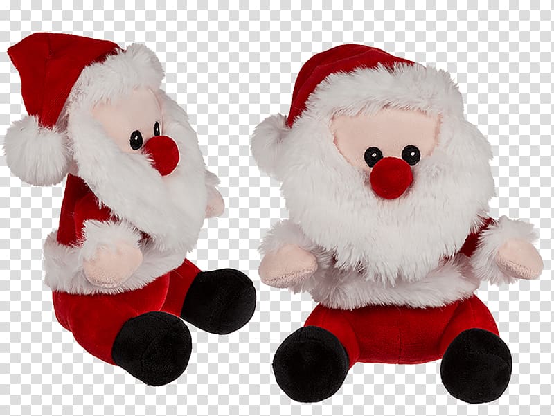 Santa Claus Christmas ornament Stuffed Animals & Cuddly Toys, santa claus transparent background PNG clipart