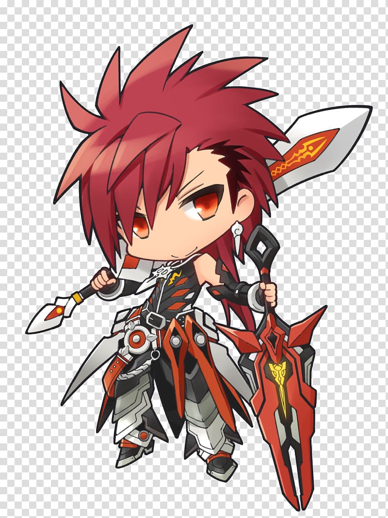Elsword Chibi YouTube Anime Drawing, Angels transparent background PNG clipart