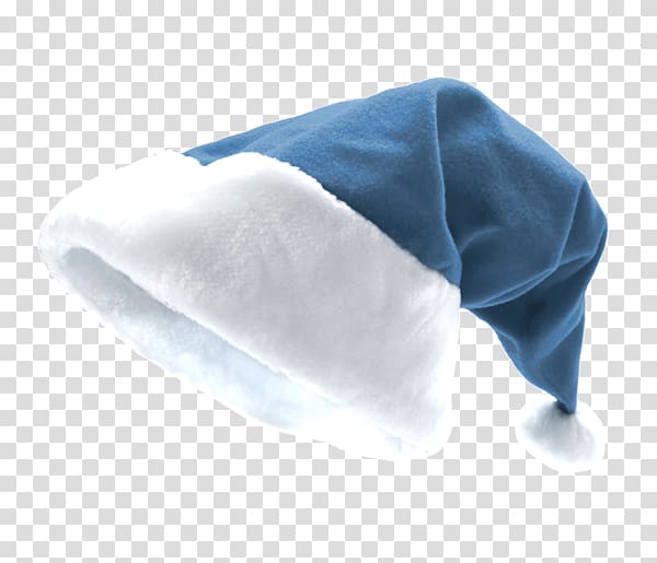 Blue Christmas Bonnet Hat, Blue Christmas hat transparent background PNG clipart