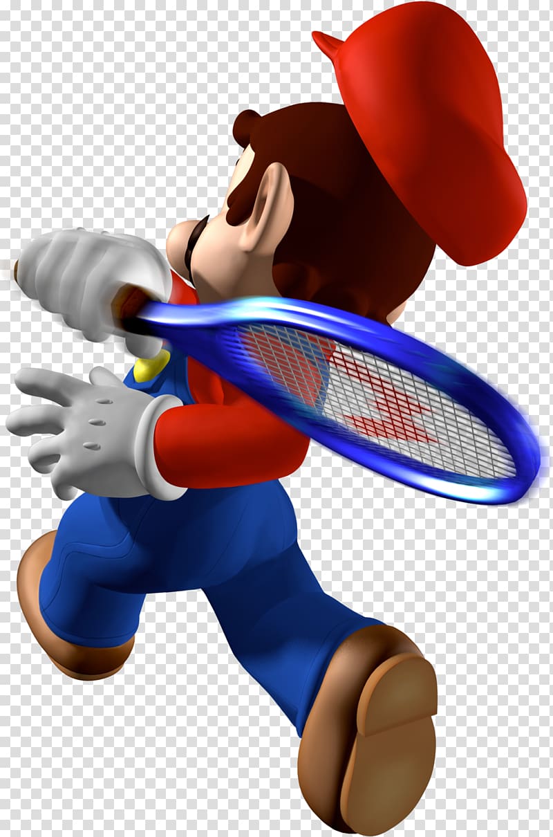 Mario Tennis Action & Toy Figures, tennis transparent background PNG clipart