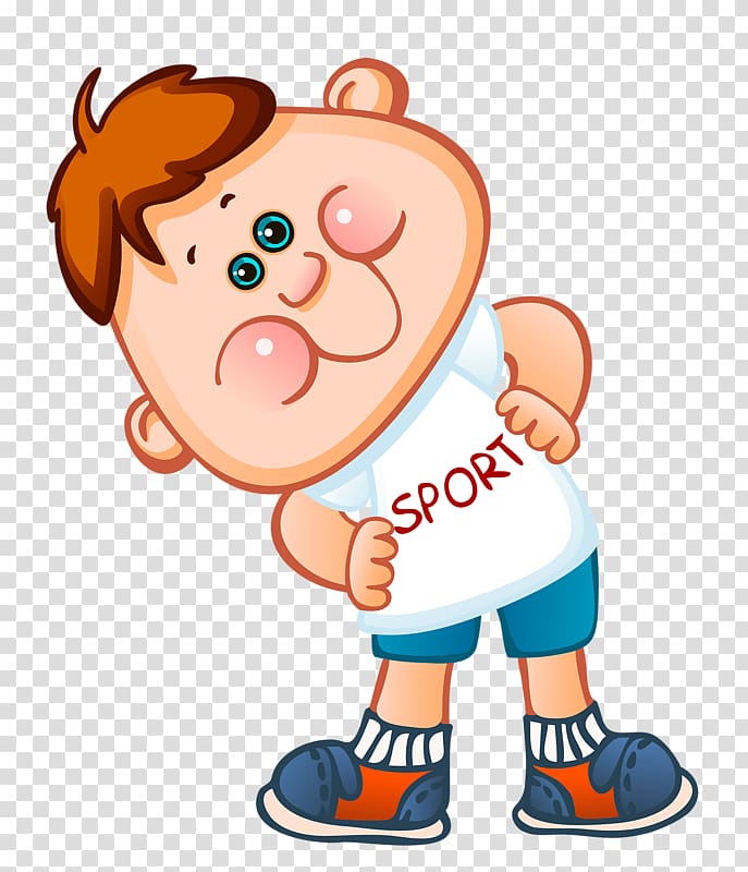 Sport Child Athlete Kindergarten Illustration, Activity bones cartoon character transparent background PNG clipart