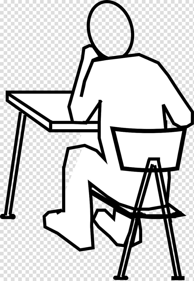 Standing desk Table Drawing, sitting transparent background PNG clipart