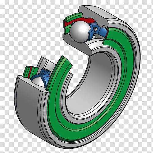 Rolling-element bearing Ball bearing International standard Retaining ring, radial transparent background PNG clipart