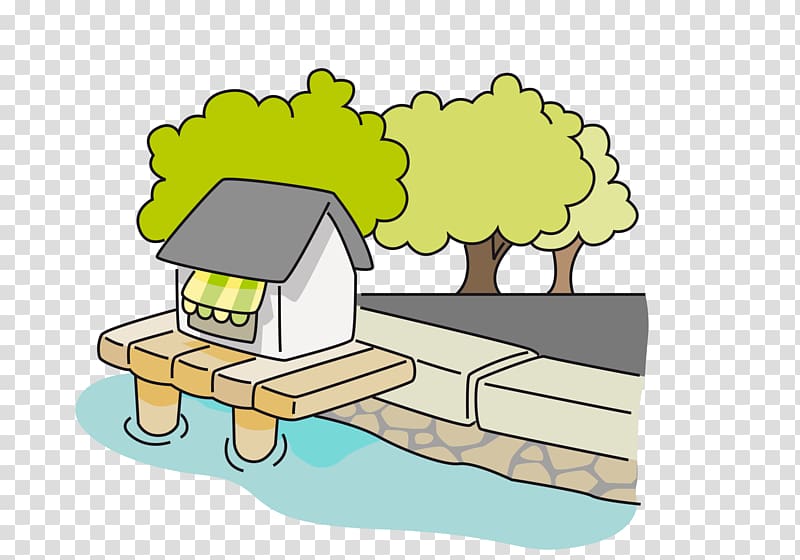 , cartoon lake water transparent background PNG clipart