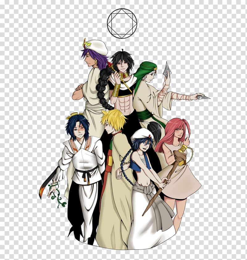 Mangaka Costume design Character Anime, Magi The Labyrinth Of Magic  transparent background PNG clipart