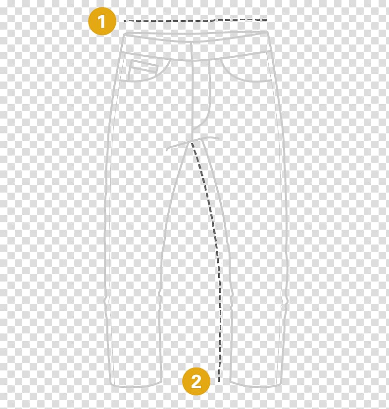 Pants Font, size chart transparent background PNG clipart