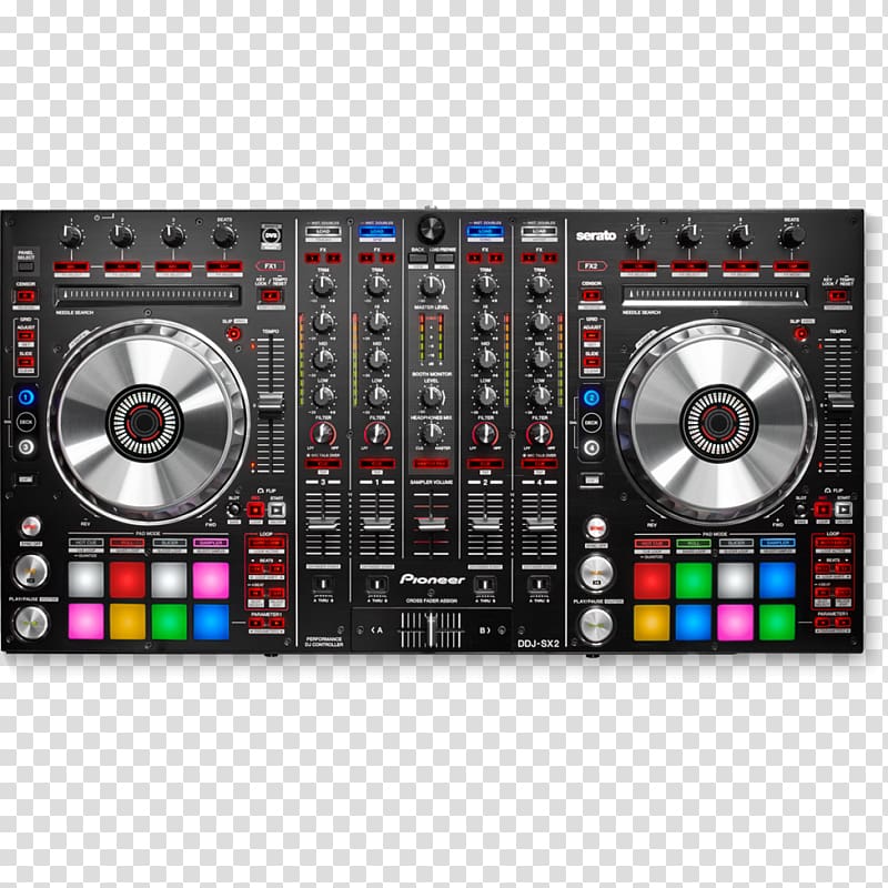 Pioneer DJ DJ controller Disc jockey Audio Mixers DJM, Disc jockey transparent background PNG clipart