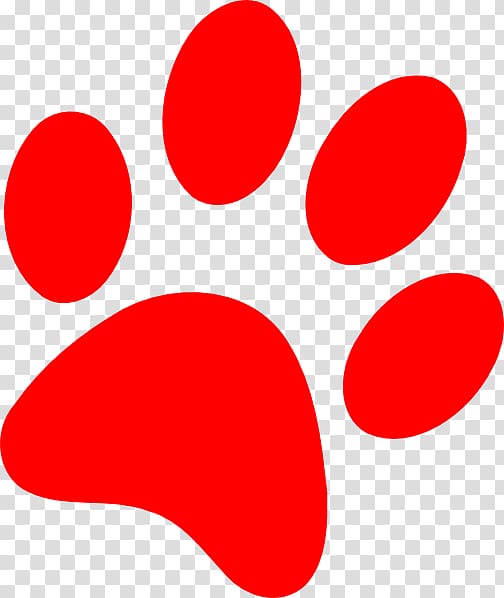 Bulldog Puppy Paw Cat , Red Panther transparent background PNG clipart