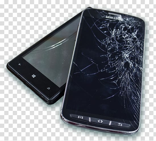 Smartphone Feature phone HTC U11 Telephone Computer, Broken Smartphone transparent background PNG clipart