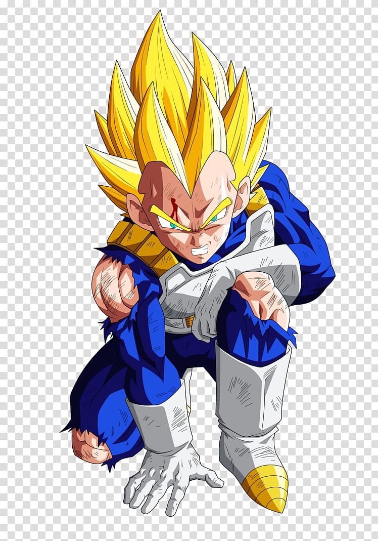 Vegeta Goku Majin Buu Frieza Gohan, dragon ball z, cartoon, fictional  Character png