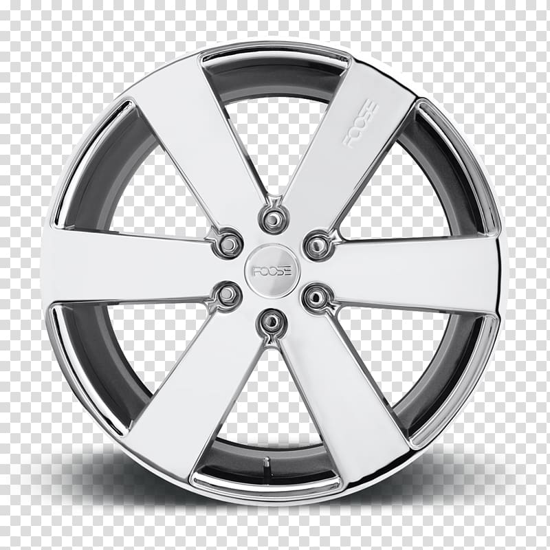 Alloy wheel Rim Spoke Custom wheel, chrome transparent background PNG clipart