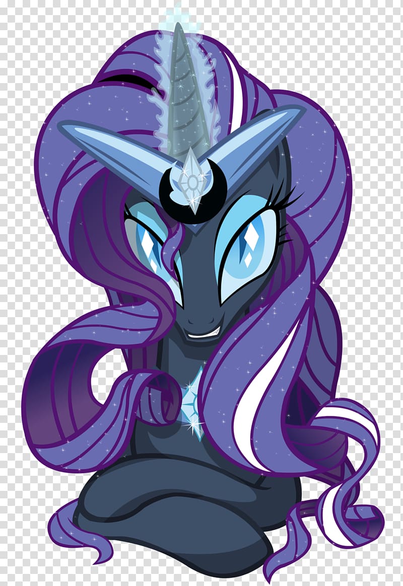 Rarity Princess Luna Nightmare Pony Twilight Sparkle, posture transparent background PNG clipart