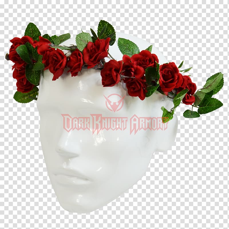 Cut flowers Wreath Rose Crown, elegant wreath transparent background PNG clipart
