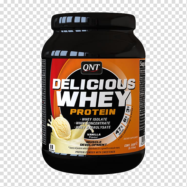 QNT Nutrition Delicious Whey Protein Powder Creamy Cookies Flavor by Bob Holmes, Jonathan Yen (narrator) (9781515966647) Brand, drink daily deals transparent background PNG clipart