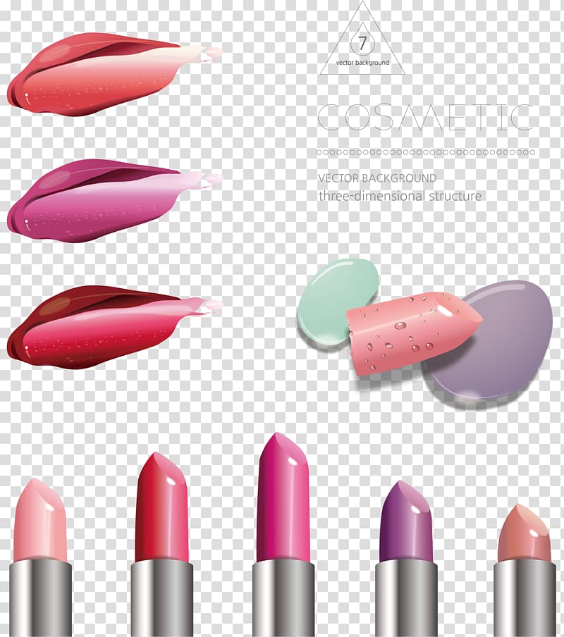 Lipstick Watercolor painting, lipstick transparent background PNG clipart