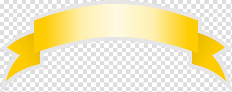 Banner Flag , gold ribbon transparent background PNG clipart