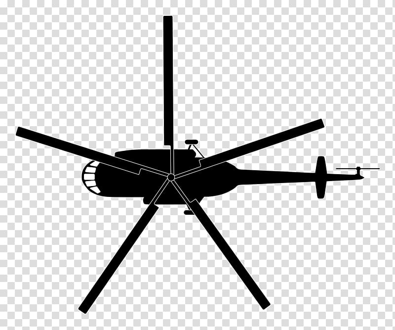 Helicopter Mil Mi-17 Mil Mi-8 , top view transparent background PNG clipart