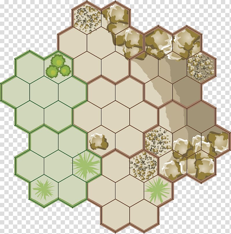 Hex map Hexagon Tile Game, map transparent background PNG clipart