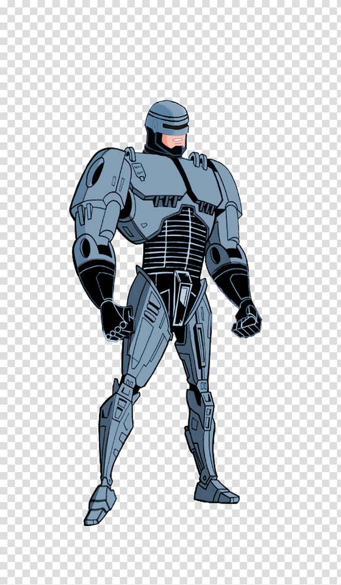 RoboCop Cartoon Cyborg Superhero, Robocop transparent background PNG clipart