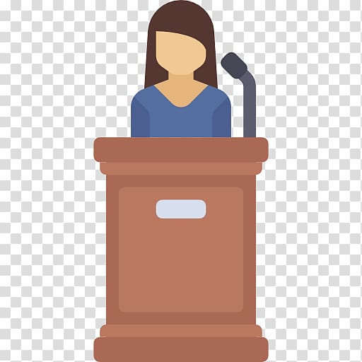 Judge Witness Trial Icon, Teacher standing on the podium transparent background PNG clipart