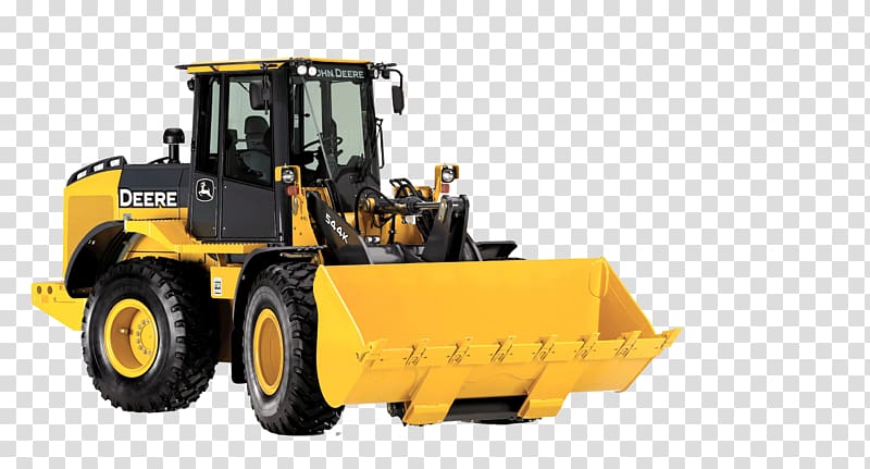 John Deere Caterpillar Inc. Loader Heavy Machinery Architectural engineering, excavator transparent background PNG clipart