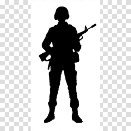 Soldier Military Silhouette , Soldier transparent background PNG clipart