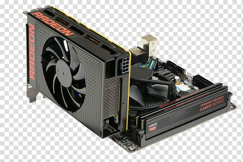 Graphics Cards & Video Adapters Graphics processing unit AMD Radeon Rx 300 series High Bandwidth Memory, sapphire transparent background PNG clipart