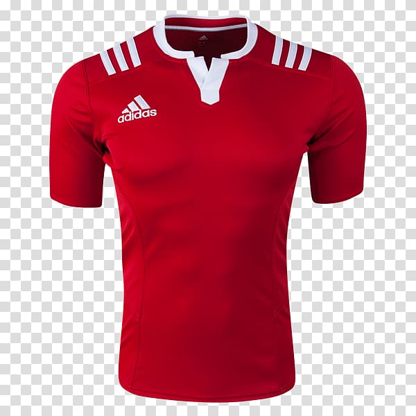 Rugby shirt T-shirt France national rugby union team Adidas Jersey, team uniform transparent background PNG clipart