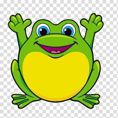 Frog , Happy frog transparent background PNG clipart