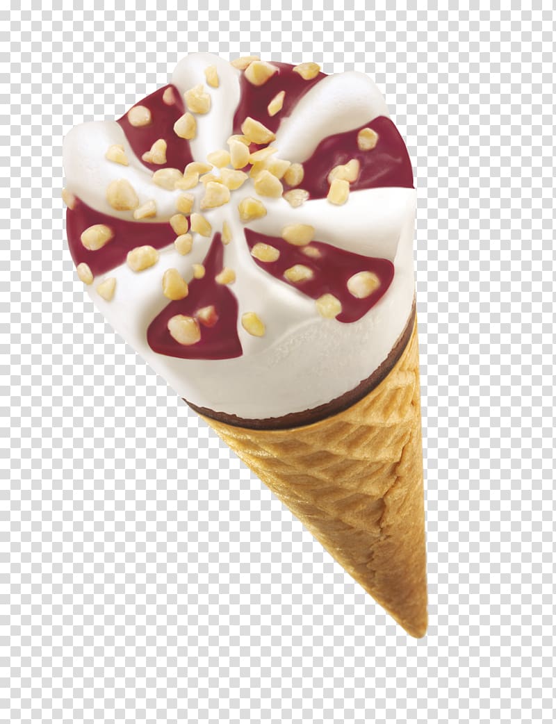 Ice Cream Cones Frozen yogurt Dame blanche Sundae, Cornetto transparent background PNG clipart
