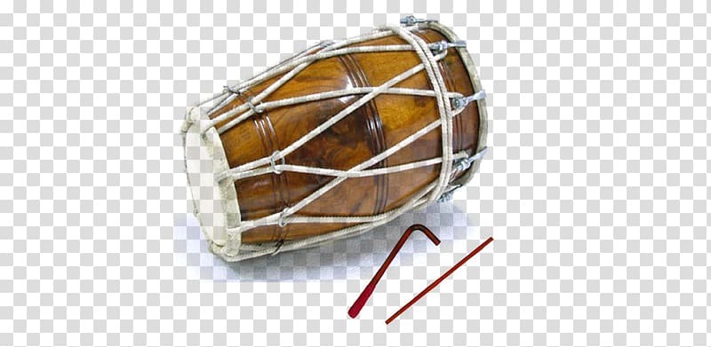 Music of India Dholak Percussion Musical Instruments, India transparent background PNG clipart