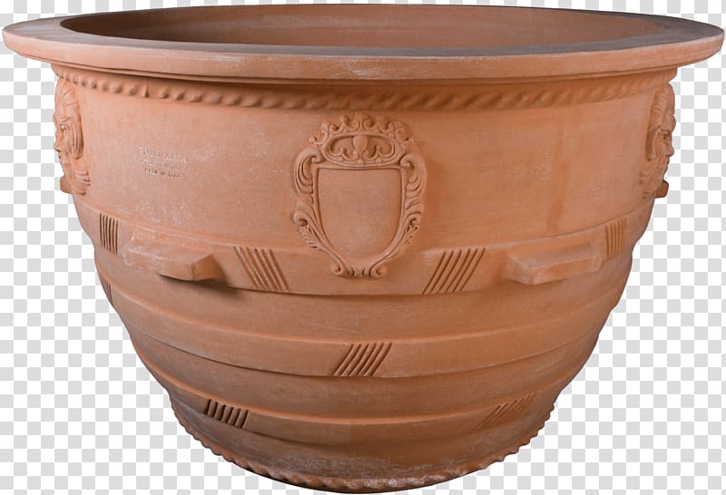 Ceramic Pottery Terracotta Vase Impruneta, vase transparent background PNG clipart