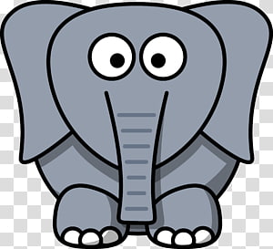 Cartoon Elephant Drawing , Elephants Cartoon transparent background PNG clipart thumbnail