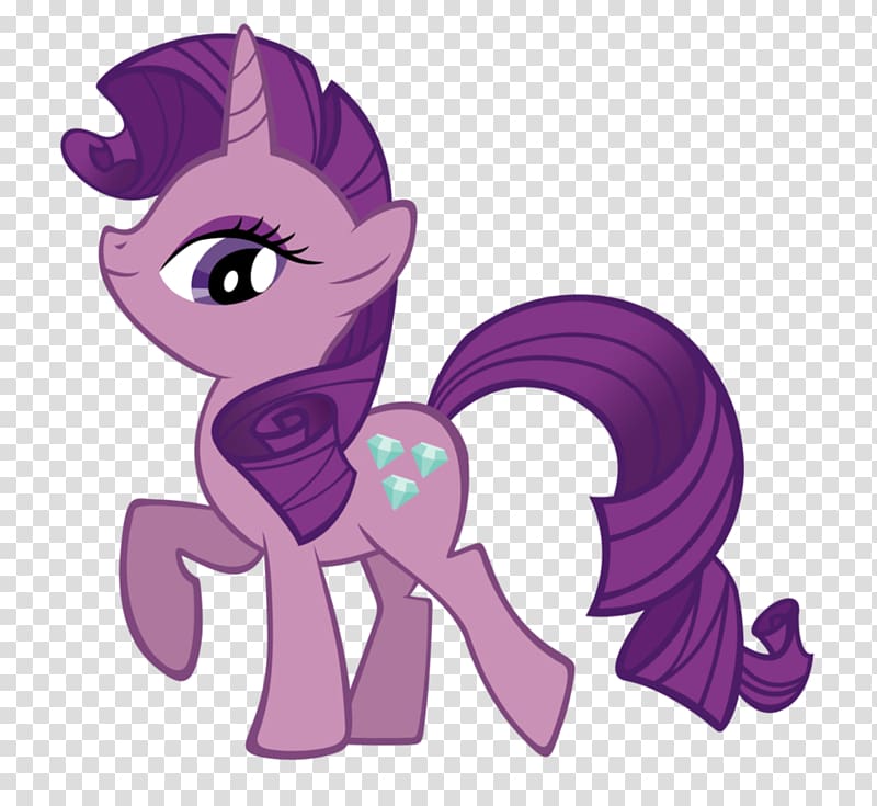purple My Little Pony character , My Little Pony: Friendship Is Magic Twilight Sparkle Rarity Pinkie Pie Rainbow Dash, My Little Pony transparent background PNG clipart