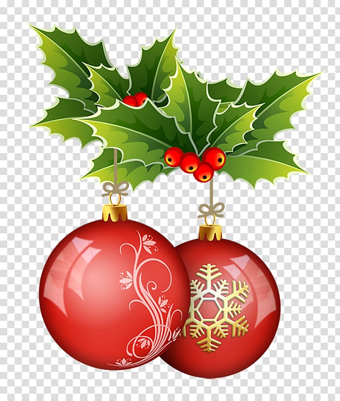 Christmas ornament Common holly SO2 Distribuzione Vini Naturali Christmas carol, christmas transparent background PNG clipart