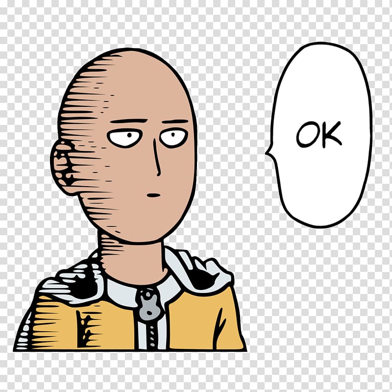 Qm é o mais edgy revoltado do fórum? - Página 2 One-punch-man-saitama-clip-art-one-punch-man