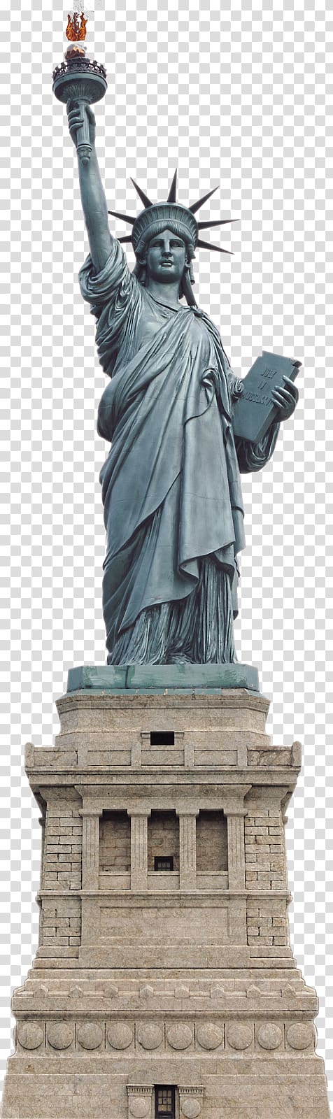 Statue of Liberty Monument Sculpture , Paris london transparent background PNG clipart