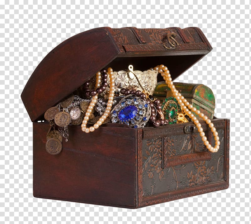 Treasure Jewellery Chest Box, Jewellery transparent background PNG clipart