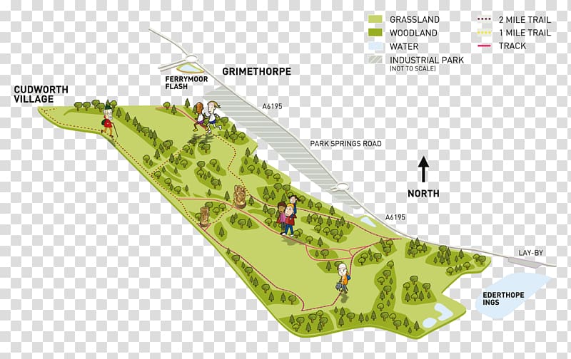 Map Cudworth Common, hiking transparent background PNG clipart
