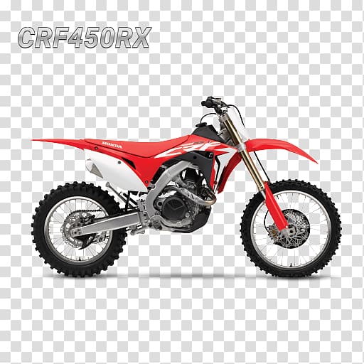 Honda CRF450R Motorcycle Honda CRF series Motocross, honda transparent background PNG clipart