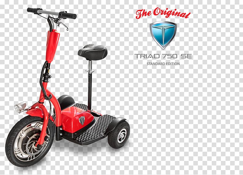 Electric motorcycles and scooters Electric vehicle Car Three-wheeler, scooter transparent background PNG clipart