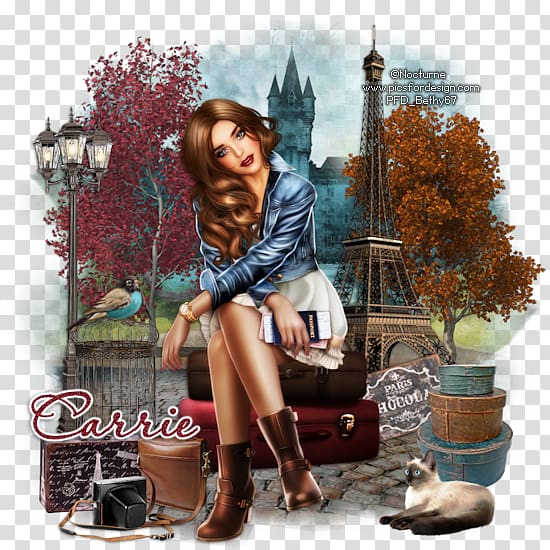 Album cover, autumn has set in transparent background PNG clipart