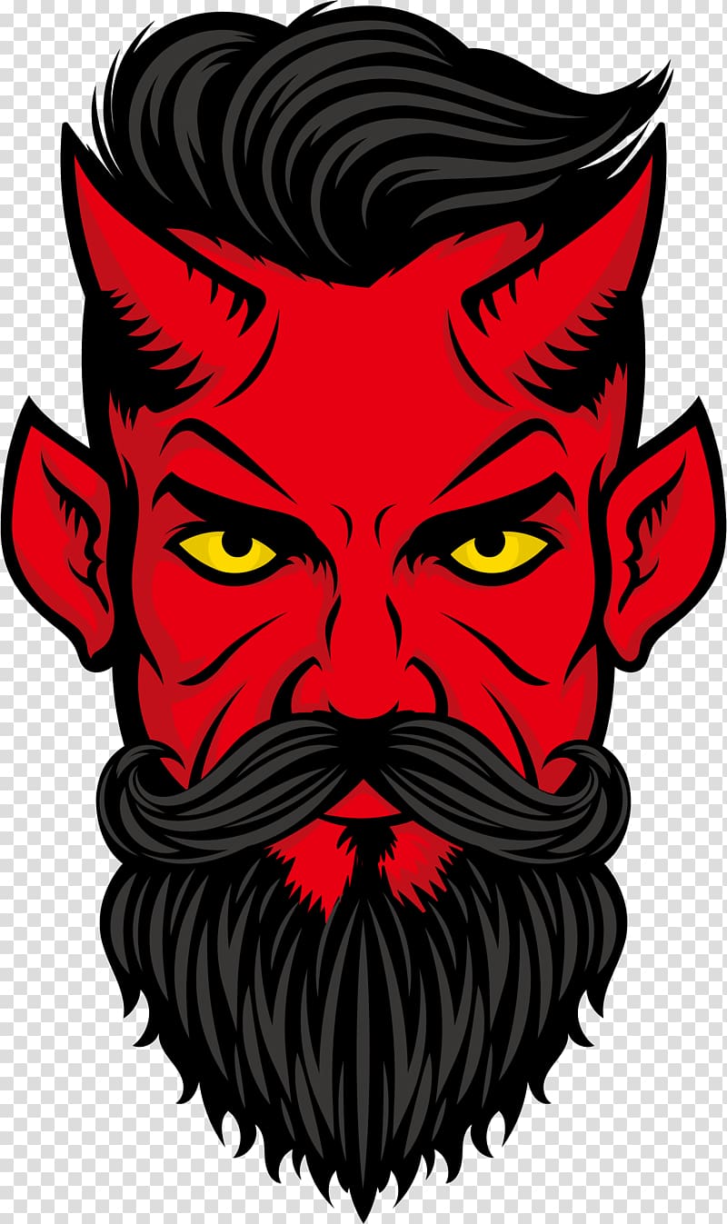 demon face , Devil Euclidean , devil transparent background PNG clipart