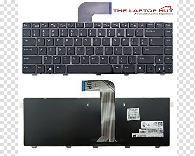 Computer keyboard Laptop Dell Vostro Numeric Keypads, Laptop transparent background PNG clipart