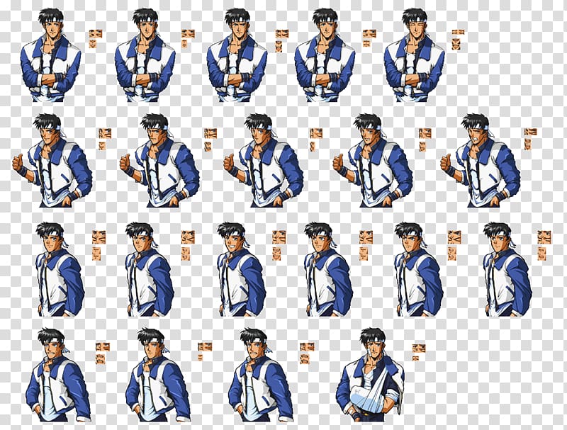 The King of Fighters 2003 Kyo Kusanagi The King of Fighters '99 PlayStation The King of Fighters Kyo, Playstation transparent background PNG clipart