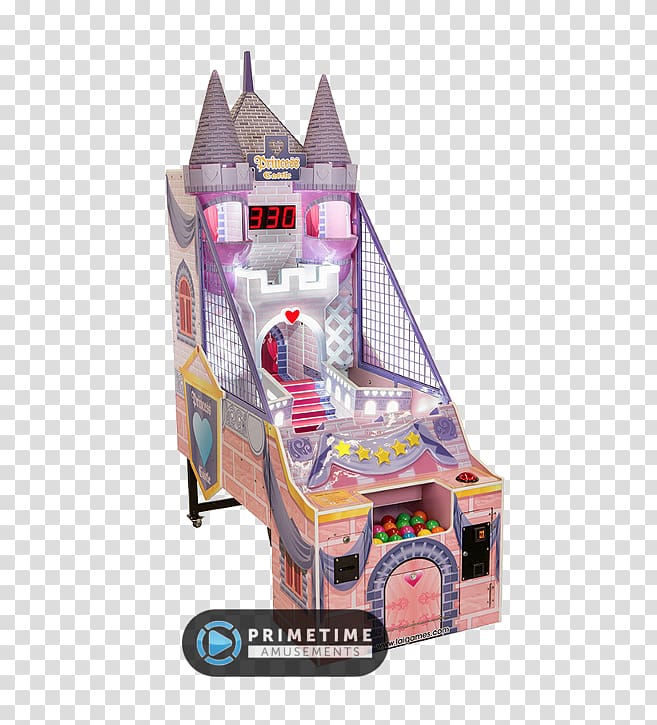 Redemption game Amusement arcade Video game Arcade game, princess castle transparent background PNG clipart