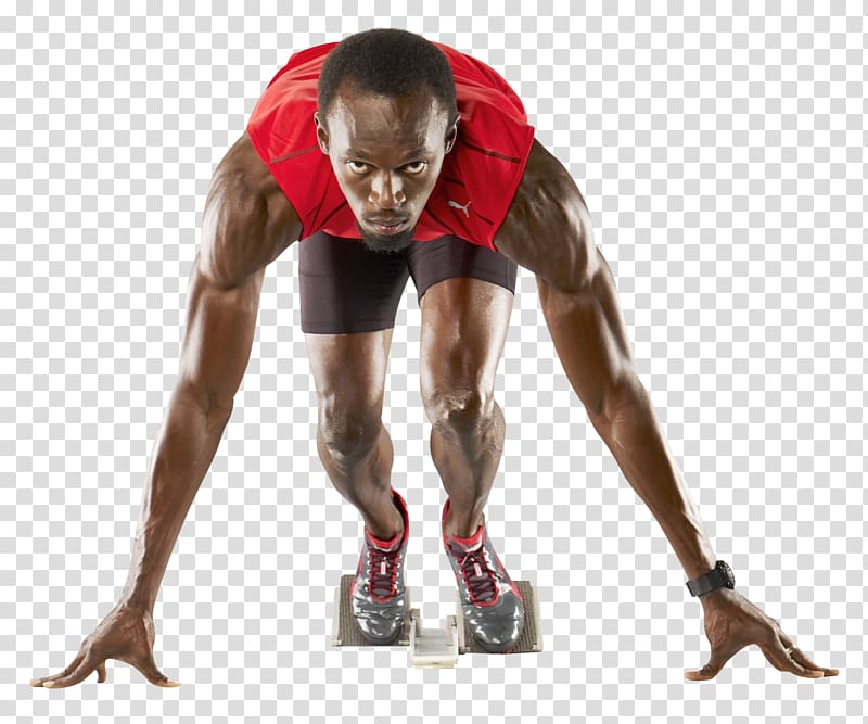 runner , , Usain Bolt transparent background PNG clipart