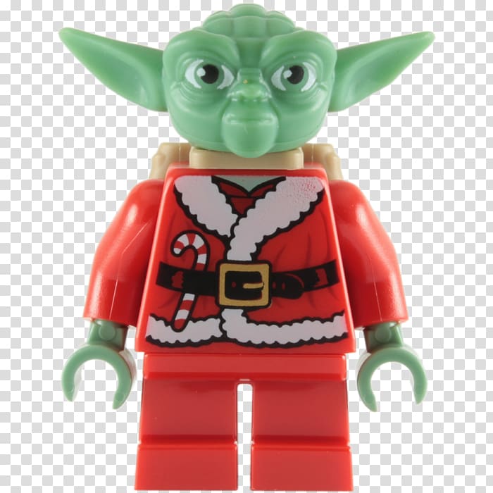 Yoda Lego minifigure Lego Star Wars Legoland Billund Resort, advent calendar transparent background PNG clipart