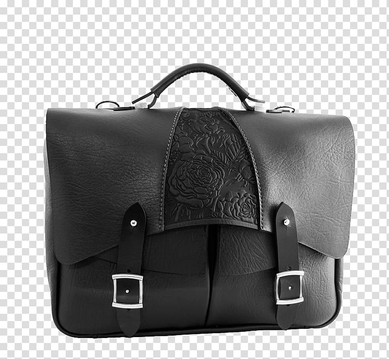 Briefcase Handbag Leather Messenger Bags, laptop Bag transparent background PNG clipart