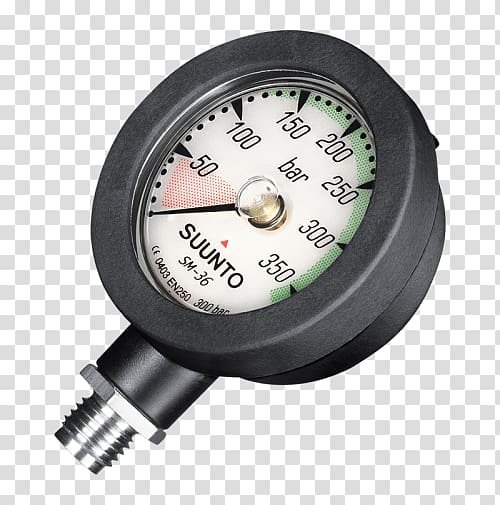 Manometers Suunto Oy Underwater diving Scuba diving Gauge, Pressure Gauge transparent background PNG clipart